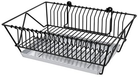 eLisa8 FINTORP - Dish drainer, black, galvanised