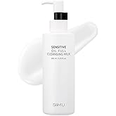 SAM'U Full Cleansing Milk, Sensitive Oil, 6.8 fl oz (200 ml), Cleansing Milk, Moisturizing, Dry Skin, Rough Skin, Pore Care, Weak Acid, Hypoallergenic, pH Balance, Korean