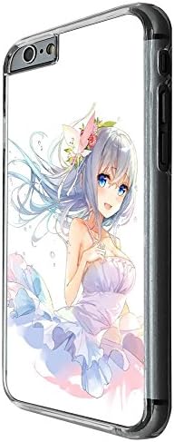 002993 - Whimsical Anime Manga Art Sexy Fairy Girl Design For iphone 6 6S 4.7'' Fashion Trend CASE Back COVER Plastic&Thin Metal -Clear