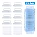 JIKIOU 210pcs Hanging File Folder Tabs and 210pcs Blank 2inch Inserts per Pack for Quick Identification of Hanging Files, Easy to Read, Clear