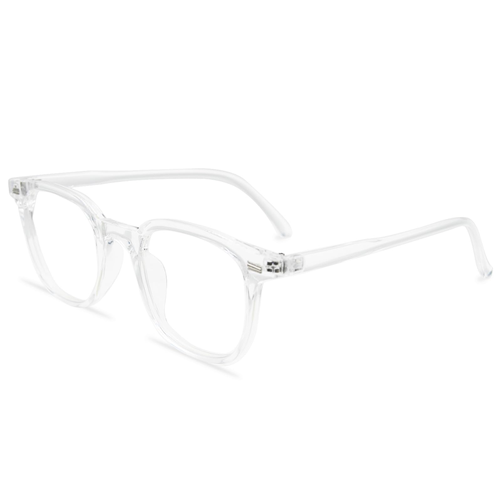 LJCZKA Square Blue Light Glasses Womens Mens, Blue Light Blocking Computer Glasses Anti Headache Eyestrain for Reading, Texting & Gaming