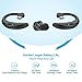 Bluetooth Running Headphones, Wireless V4.1 Sports Sweatproof Earphones Noise Cancelling Earbuds for Gym Built-in Mic Compatible with Samsung S9/S8 Note 8/7 and Android Smartphones (Black)
