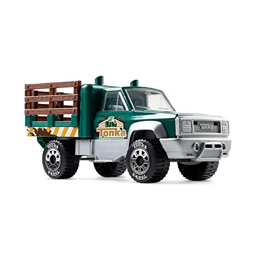 Tonka Steel Classics | Farm Truck | Kids Construction Gift Toys for Boys Girls, Building Construction for Creative Play STEM Development, Suitable for Kids Ages 3+