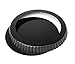 Tosnail 2 Pack 11-Inch Nonstick Quiche Pan, Tart Pie Pan with Removable Loose Bottom