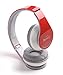 New Over-ear-- HiFi Stereo---With Mic-phone-- Bluetooth Headphones Headset with Retail Package--Red color--Best gift