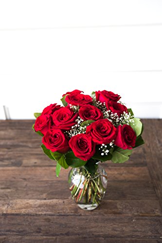 2 Flowers+Dozen+Long+Stemmed+Roses