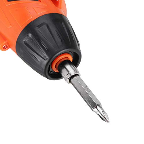 Samoii Cordless Screwdriver, Electric Screwdriver, 4.2V 500mAh Li-ion with Battery Indicator, 45PC Free Accessories, USB Rechargeable, Lightweight and Easy for Small Home Projects【USA】 - Thumbnail 5