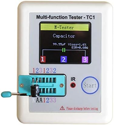RoadRoma LCR TC1 transistor tester T triode diode capacitance meter LCR ESR T