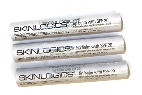 BeautiControl Skinlogics Lip Balm with SPF 20 - 3 Pack