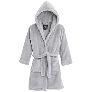 CityComfort Bata Forro Polar Niño, Albornoz Niño de Estar por Casa con Capucha y Cinturon, Ropa de Dormir Batas para Niños Diseño Camuflaje, Regalos para Niños Niñas