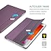 ProCase for iPad 9th/ 8th/ 7th Generation Case 10.2 Inch (2021/2020/2019 Release), 10.2 iPad Case 9th/ 8th/ 7th Gen Cover, Slim Smart Cover with Translucent Hard Shell Back -Purple
