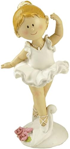 ENNAS 4.33" H Handmade Resin Ballerina Girls Figurines Best Birthday Gifts