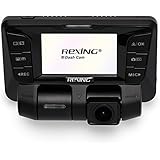 Rexing V2 Front + Back Dual Camera 1080p Full HD Wi-Fi Ultra Wide Angle LCD Screen Car, Uber, Taxi Dash Cam