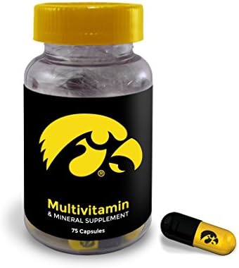 University Nutrition Iowa Multivitamin and Mineral Supplement - 75 Veggie Capsules