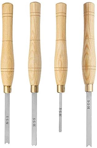 HSS Woodworking 3/6/8/10mm Wood Bead Turning Tool Bead Forming Tool Bead Cutting Lathe Chisel - 8mm