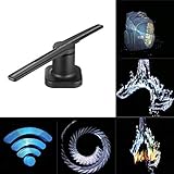 Amazon.com: Ventilador de proyector 3D con LED WiFi ...