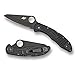Spyderco Salt 2 Lightweight Folding Knife - FRN Handle with Hollow Grind, H-1 Steel Blade, and Back Lock