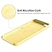 KUMEEK iPhone 6s Case, iPhone 6 Case, Liquid Silicone Rubber with Soft Microfiber Cloth Cushion Protective Case Thin Slim for iPhone 6s / iPhone 6 - Yellow