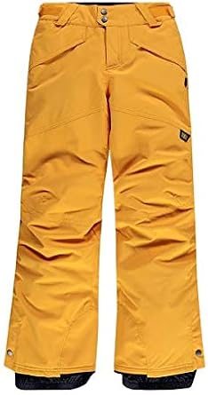 gold ski pants