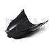 XKH Group Double Bubble Windscreen Windshield fo for Kawasaki Ninja ZX9R 2000-2005 Black