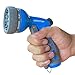 Garden Hose Nozzle Sprayer - Metal Hand Water Spray Gun Nozzles w/ Pistol Grip and Knob for Flow Control - Multipurpose Shower Head Best for Watering Lawn, Yard, Car Wash, Washing Pets, Home Cleaning