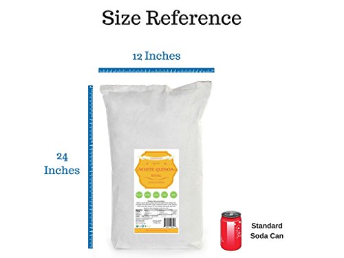 CEREAUSLY Organic Tri-Color Quinoa in Bulk | 25 Lb | Restaurants | Wholesale | Bolivian | Royal | NON-GMO - Thumbnail 4