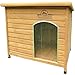 Pets Imperial® Extra Large Insulated Norfolk Wooden Dog Kennel With Support Rails and Removable Floor For Easy Cleaning