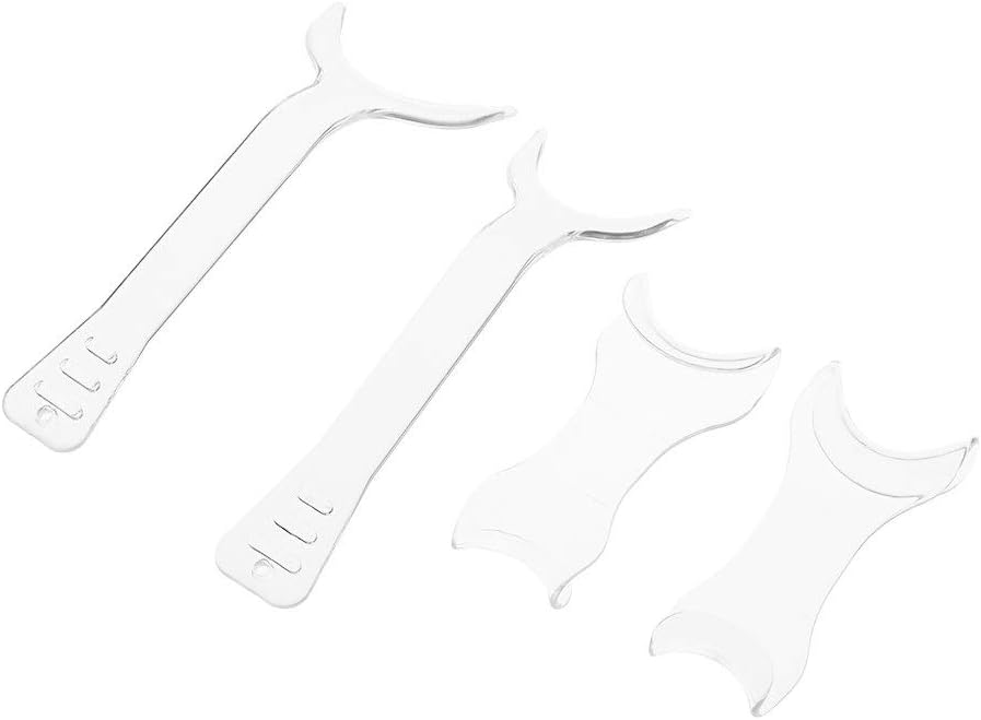 Tooth cleaning tablets 4pcs Lip Cheek Retractor Set Dental Mouth Opener Intraoral Orthodontic Cheek Teeth Mouth Opener Dentistry Equipment Dental Tool Denture cleaning tablets for men and women