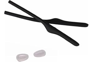 NicelyFit Replacement Temple Ear Socks for Oakley OX3122 OX3125 OX5089 OX5148 Glass Frames