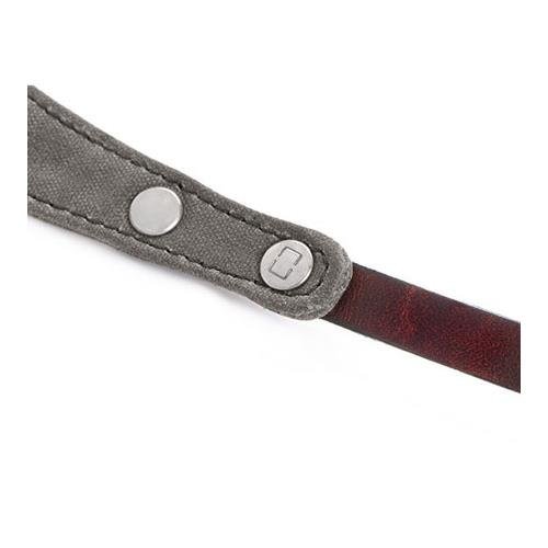 ONA - The Lima - Camera Strap - Smoke Waxed Canvas (ONA5-015GR)