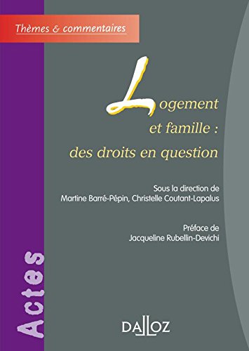 Logement et famille