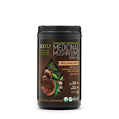 SoTru Fermented Medicinal Mushrooms Supplement, 8.47 Ounce