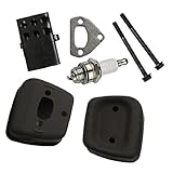 New Pack Of Exhaust Muffler Gasket Bolts Fit Spark Plug For Husqvarna 36 41 136 137 141 142 Chainsaw