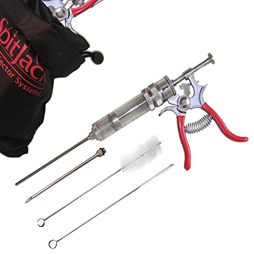 Click Here to See More Images The SpitJack Magnum Meat Injector Gun (with 2 needles)