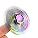 HENATA Fidget Spinner Toy EDC Hand Spinner Durable Stainless Steel Bearing High Speed Up to 6Min Colorful Metal Stress Reducer - Perfect For ADD, ADHD, Anxiety, and Autism Adult (R-A9)