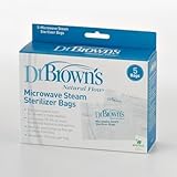 Dr. Brown's Natural Flow 5-pk. Microwave Steam Sterilizer Bags baby gift idea