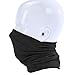 WTACTFUL 2 Pack Lightweight Neck Gaiter Neck Warmer Face Mask Windproof Anti-UV Protection Cover for Motorcycle Cycling Fishing Hunting Summer Outdoor Sports Suitable for Men Women Black and White