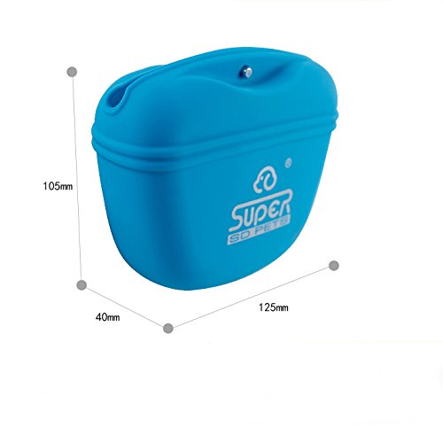 Dog Training Waist Bag Pet Treat Bag Touch Dog Pocket pouch Gift Bags for Dog food storage dry bag Carrier Lunch trash Bag for dogs Easy Open-Close Magnet Buckle Easily Carries Dog Snacks and Toys Bag