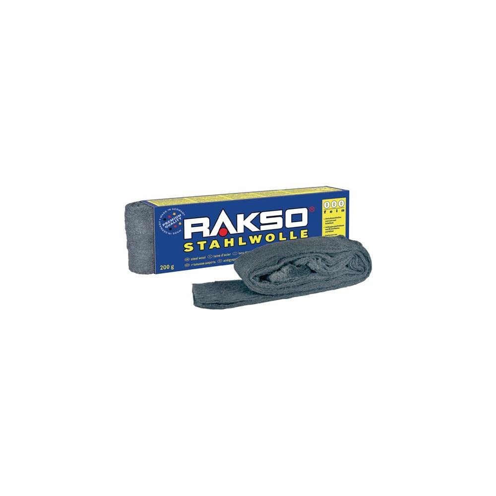Rakso COX980949 Extra Fine-00 Steel Wool, Grey, 200 g