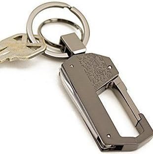 Ifavor123 Modern Sleek Stainless Steel Chrome Multi Use Multi Functional Key Chains