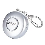 Noopel Personal Alarm 130DB with Keychain and LED Flashlight for Elderly/Kids Tracker,Safety/Attack/Protection/Panic/Self Defense Device,Bag Decoration