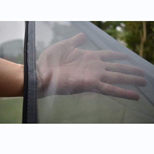 Survivalist Mosquito Net Canopy Camping Bed for Single- Compact and Lightweight Pyramid Mesh Tent - Thumbnail 7