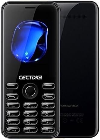 Cectdigi T66 Elder GSM Mobile Phone,Big Button Cell Phone with Loud Speaker,FM Radio,Dual Sim Card Supported (Black)