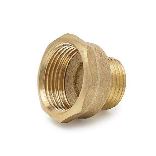 Adapter Nipple 3/4" Male x 1 " Female Pipe Fitting NPT - Brass Adapter 3/4 inch x 1inch Female