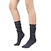 Women's Spring Summer Lightweight Slouch Socks (One Size : XS to M, 5Pair - White/Gray/Navy/Wine/Black)