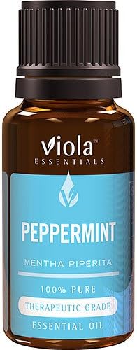Mentha Piperita Essential Oil (Peppermint Essential Oil) 15ml- 100% Pure Therapeutic Grade Oil by Viola Essentials - Calming Effect | Soothes indigestion and irritable bowel syndrome