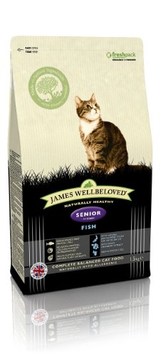 James Wellbeloved Fish and Rice Senior Cat Food 1.5 Kg