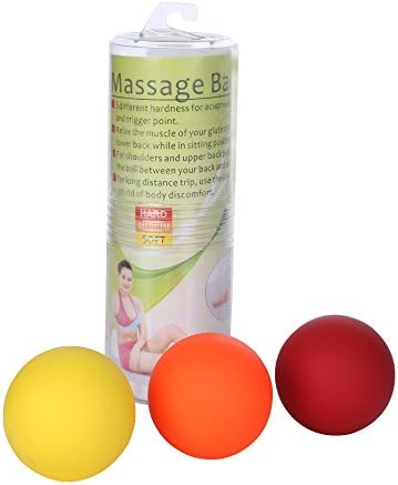 ROLLER X Trigger Point Therapy Lacrosse Balls (Light, Medium, Heavy)