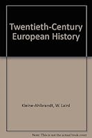 Twentieth-Century European History 0314000062 Book Cover