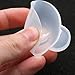 JETEHO Pack of 6 Silicone Mold Cup Dispenser DIY Epoxy Resin Jewelry Making Tool Accessory Color Modulation